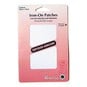 Hemline White Iron On Patches 2 Pack image number 1