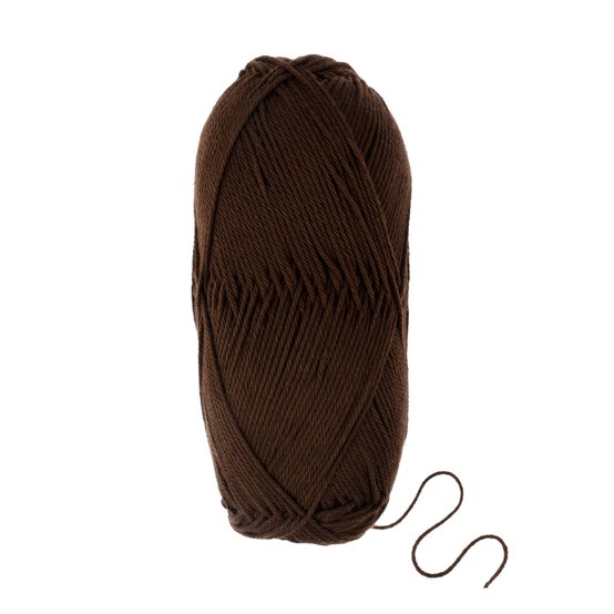 James C Brett Rich Coffee It’s Pure Cotton Yarn 100g  image number 3