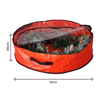 Christmas Wreath Storage Bag 76cm