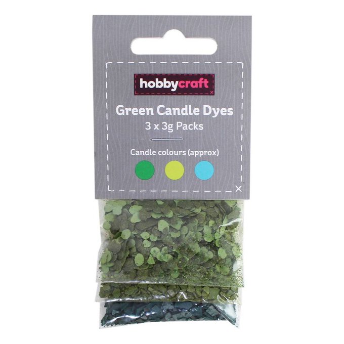 Green Candle Making Dye 3g 3 Pack image number 1