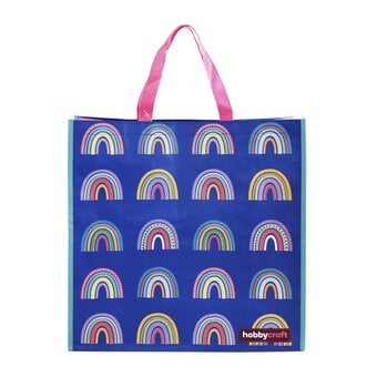 Multi Rainbow Woven Bag for Life