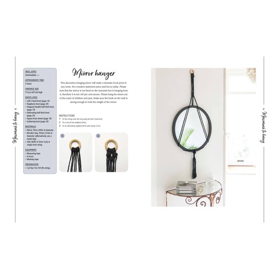 Macramé for the Modern Home Book image number 3