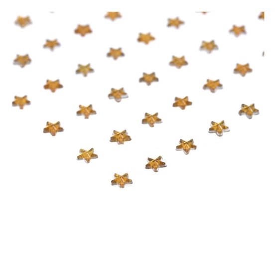 Gold Star Gem Stickers image number 3