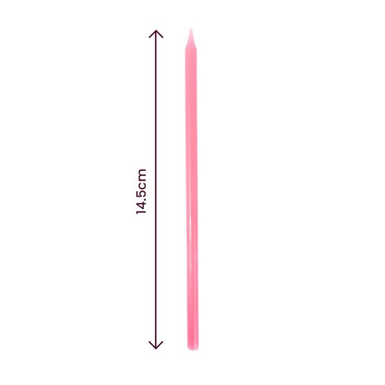 Whisk Tall Pink and Rose Gold Candles 16 Pack image number 4