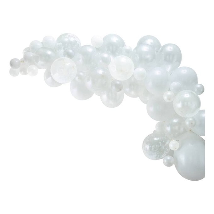 Ginger Ray White Balloon Arch Kit image number 1