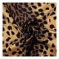 Leopard Animal Velour Fabric by the Metre image number 1