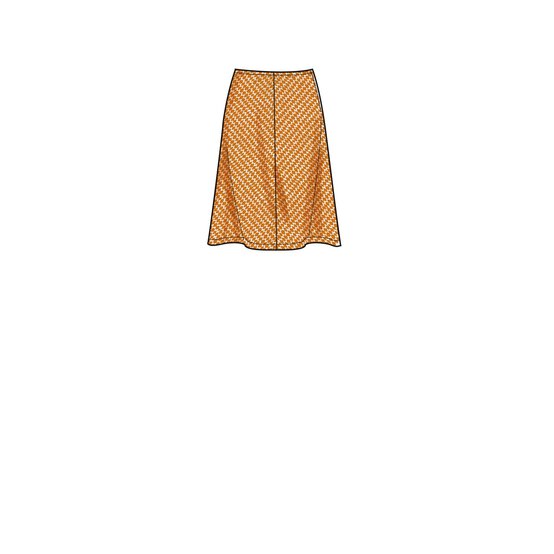 Simplicity Women&rsquo;s Skirts Sewing Pattern S9648 (16-24) image number 3