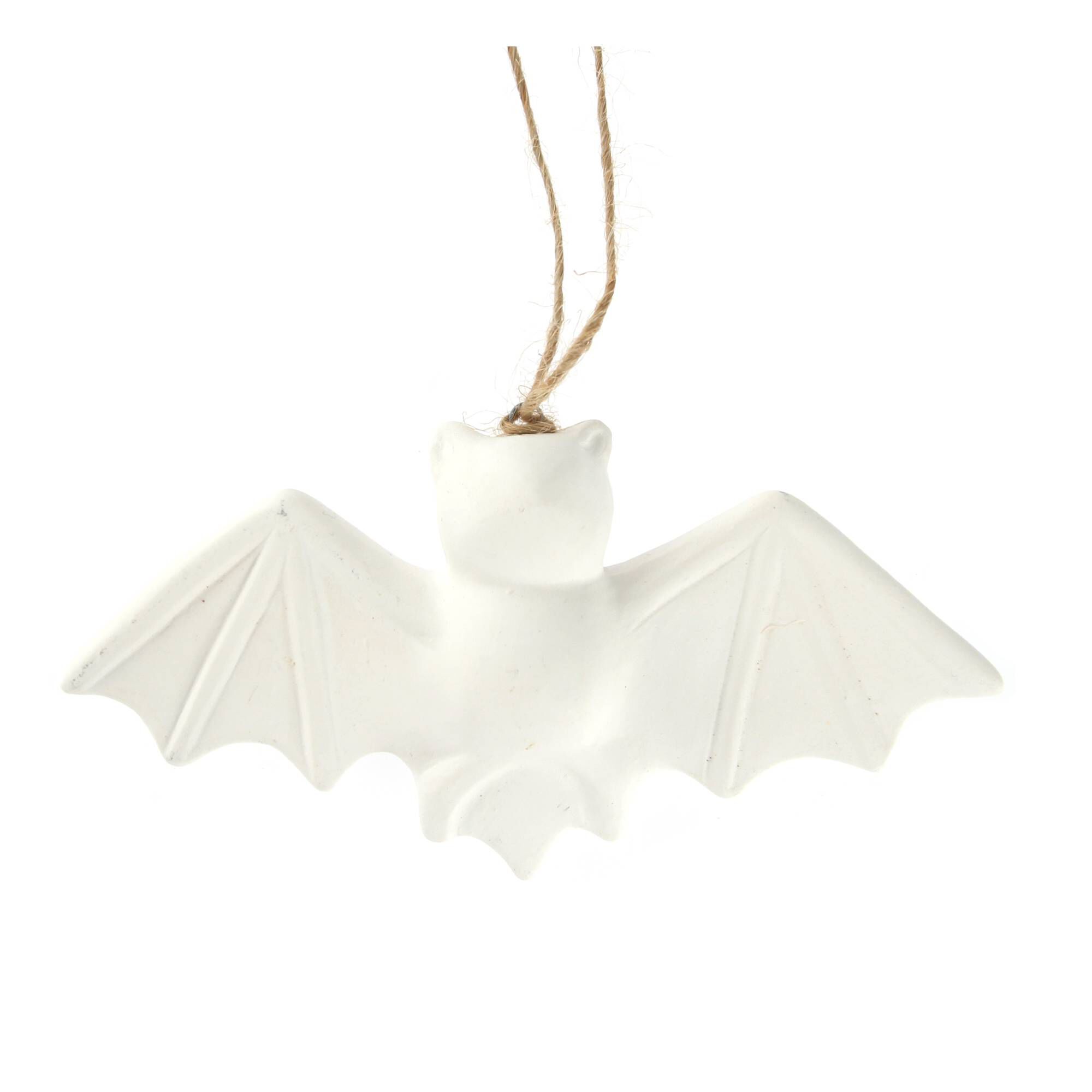 Hanging Ceramic Bat 12cm Hobbycraft