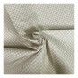 Natural Abstract Dot Cotton Fabric by the Metre image number 1