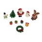 Christmas Resin Decorations 10 Pack image number 3