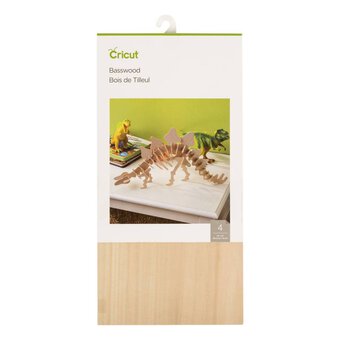 Cricut Basswood 6 x 12 Inches 4 Pack