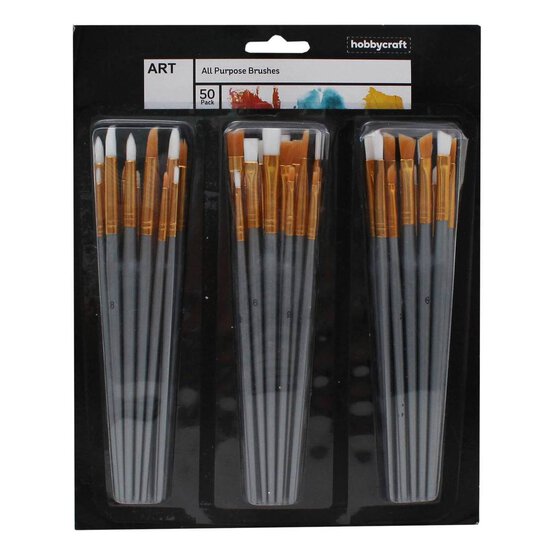 All Purpose Brushes 50 Pack