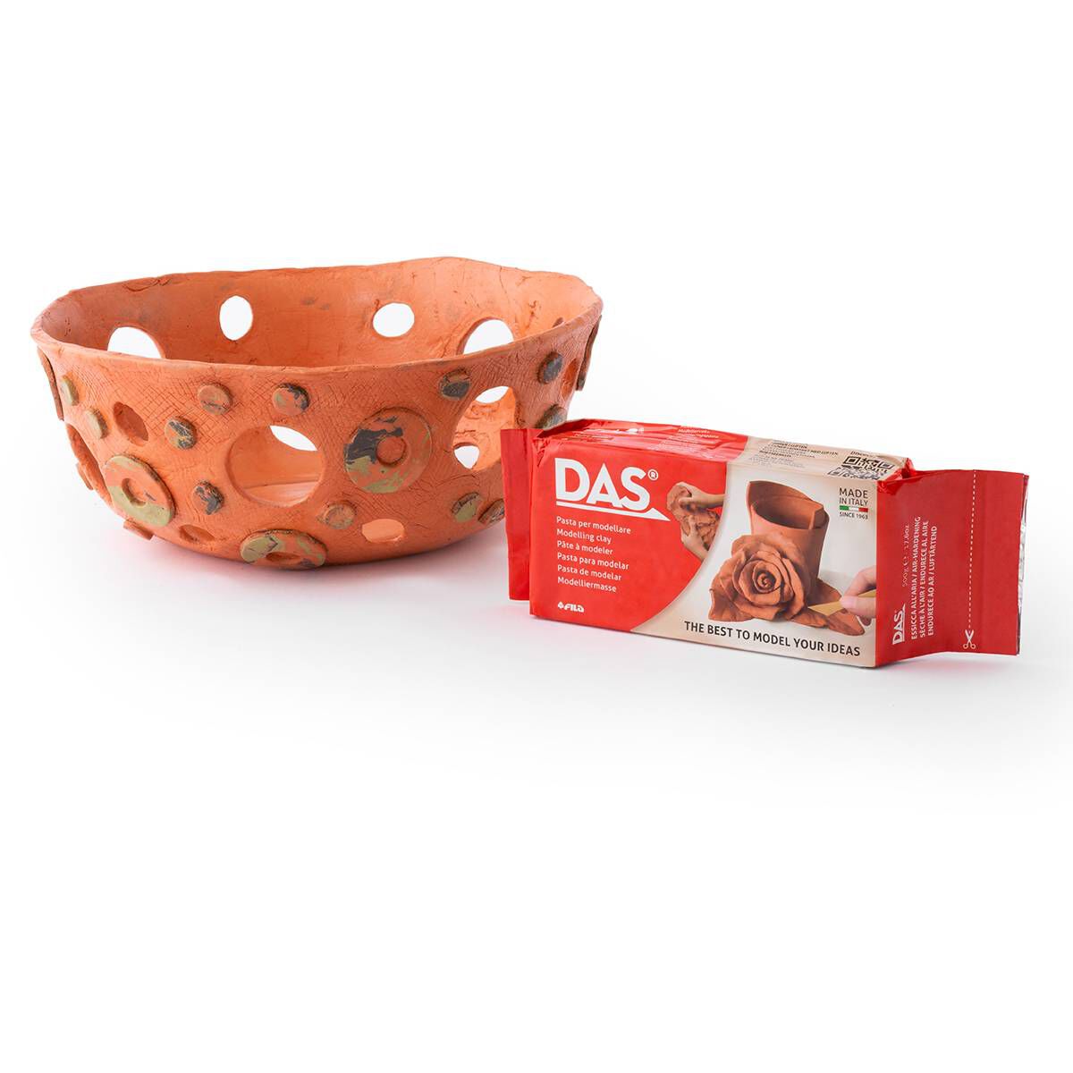 DAS Terracotta Air Drying Modelling Clay 1kg | Hobbycraft