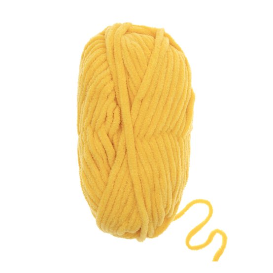 Knitcraft Yellow Plushie Friends Yarn 100g image number 3