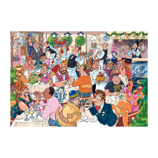 Wasgij Mystery 26 Date Night Jigsaw Puzzle 1000 Pieces image number 2
