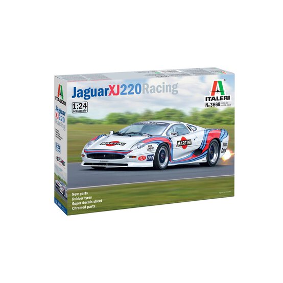 Italeri Jaguar XJ 220 Racing Car Model Kit 1:24 image number 1