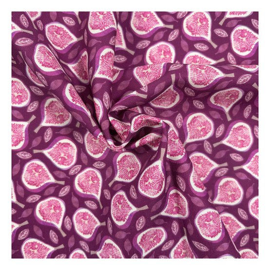 Hearthside Harvest Fine Figs Cotton Fabric by the Metre image number 1