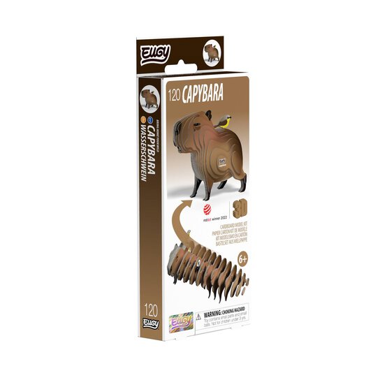Eugy 3D Capybara Model image number 5