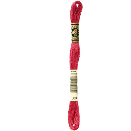 DMC Red Mouline Special 25 Cotton Thread 8m (309) image number 3