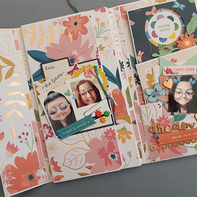 How to Make a Scrapbook Mini Album Hobbycraft