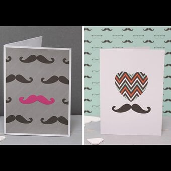 Two Valentines Cards to Make For Him