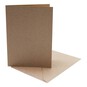 Natural Cards and Envelopes 5 x 7 Inches 4 Pack image number 1