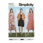 Simplicity Women's Jumpsuit, Dress and Jacket Sewing Pattern S9541 (K5 8-16) image number 1