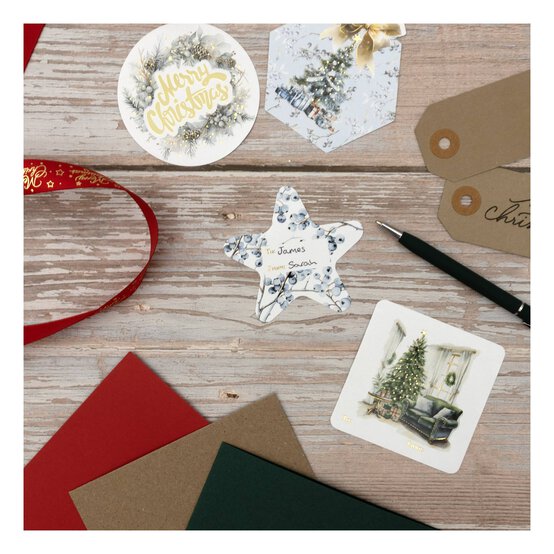 Large Cosy Christmas Stickers 4 Pack  image number 3