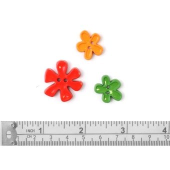 Trimits Pretty Flower Craft Buttons 20g image number 3