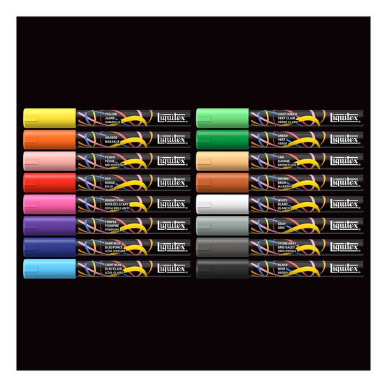 Liquitex Expression Markers 2mm 16 Pack image number 3
