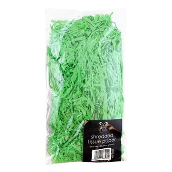 Green Shredded Tissue Paper 25g