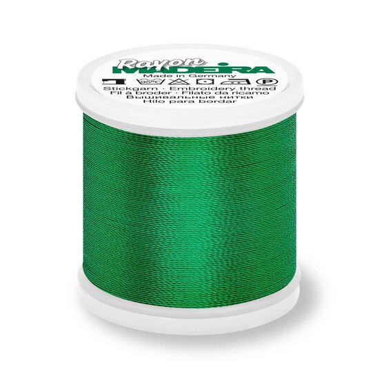 Madeira Emerald Rayon 40 Thread 200m (1250) image number 1