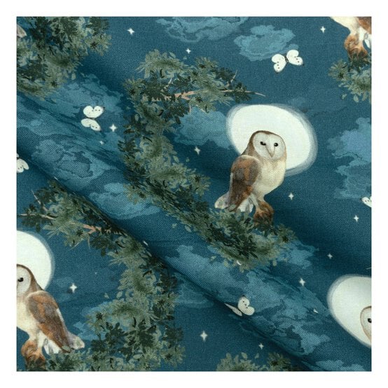 Woodland Wonders Owl Cotton Fat Quarters 4 Pack image number 2