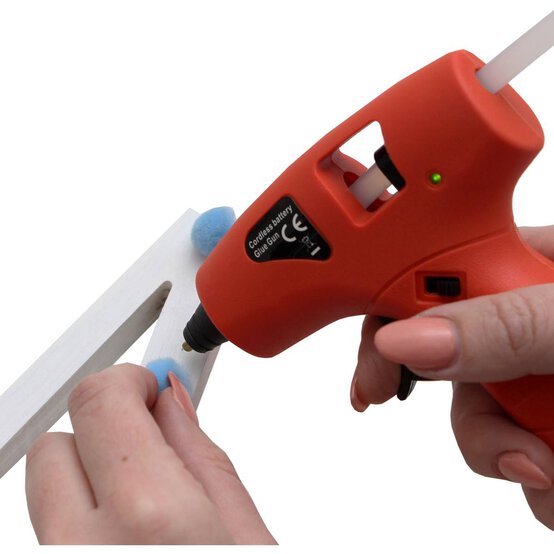 Red Hot Melt Cordless Glue Gun image number 2