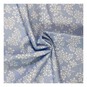 V&A Pressed in Time Blue Sprig Cotton Fabric by the Metre image number 1
