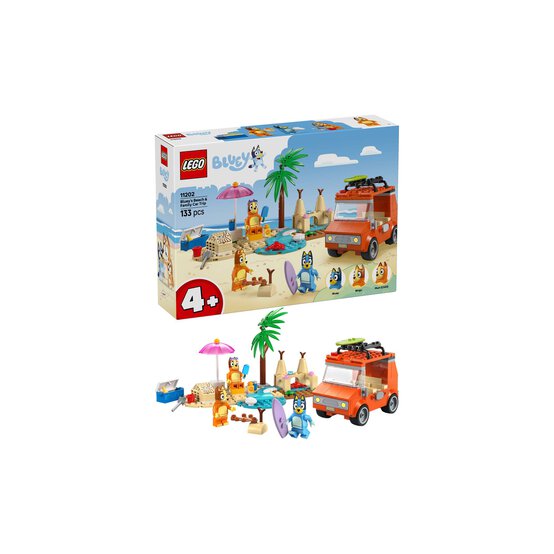 LEGO Bluey's Beach and Family Car Trip image number 6