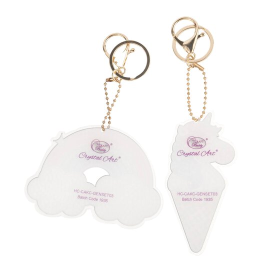 Crystal Art Summer Delight Keyring Set 2 Pack image number 4