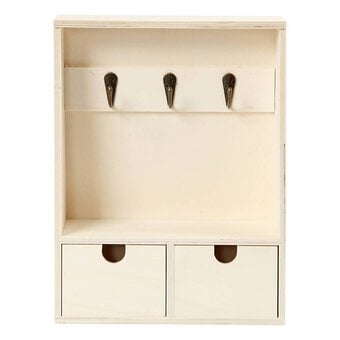 Wooden Key Cabinet 28.5cm image number 2