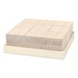 Wooden Cubes 4cm 9 Pack image number 2