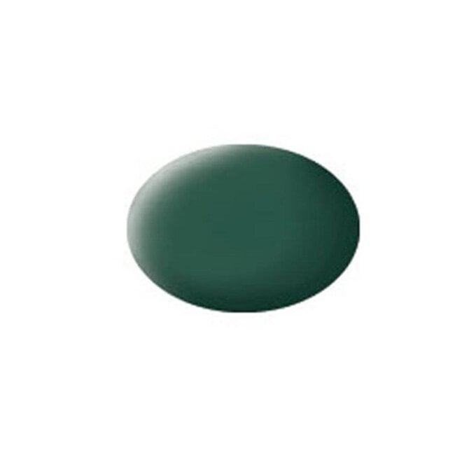 Revell Dark Green Matt Aqua Colour Acrylic Paint 18ml (139) image number 1
