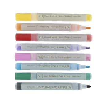 Shore & Marsh Primary Paint Markers 8 Pack image number 3