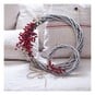 White-Washed Willow Wreath 40cm image number 1