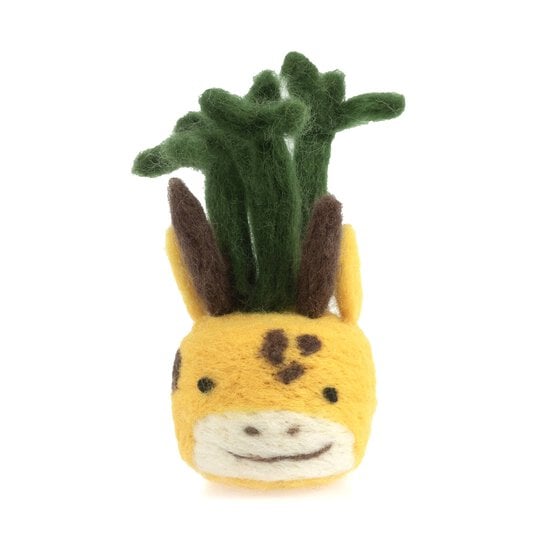 Giraffe Potted Plant Felting Kit image number 2