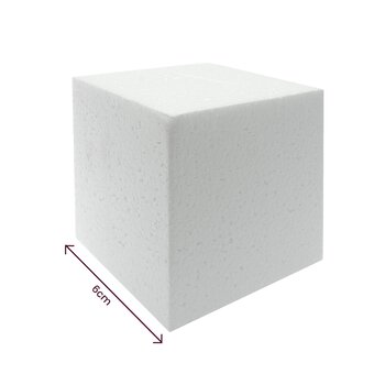Polystyrene Cubes 10cm 4 Pack