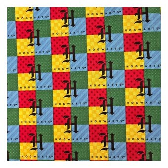 Hogwarts Check Cotton Fabric by the Metre image number 2
