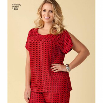 Simplicity Women’s Separates Sewing Pattern 1446 (26-32) image number 4