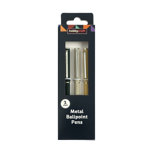 Metal Ballpoint Pens 3 Pack image number 4