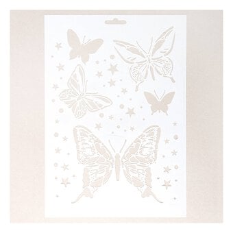 Magical Butterflies Stencil 21cm x 29cm