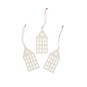 Hanging Ceramic Houses 3 Pack  image number 4