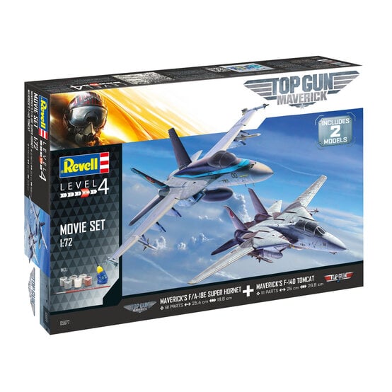 Revell Top Gun Maverick Movie Model Set 1:72 image number 1